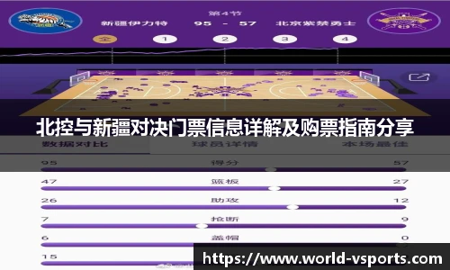 北控与新疆对决门票信息详解及购票指南分享
